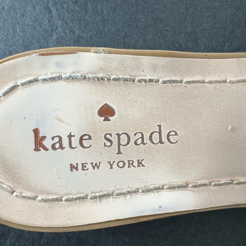 Kate Spade Berlin Woven Sandals Black, 8.5 - Picture 8 of 10